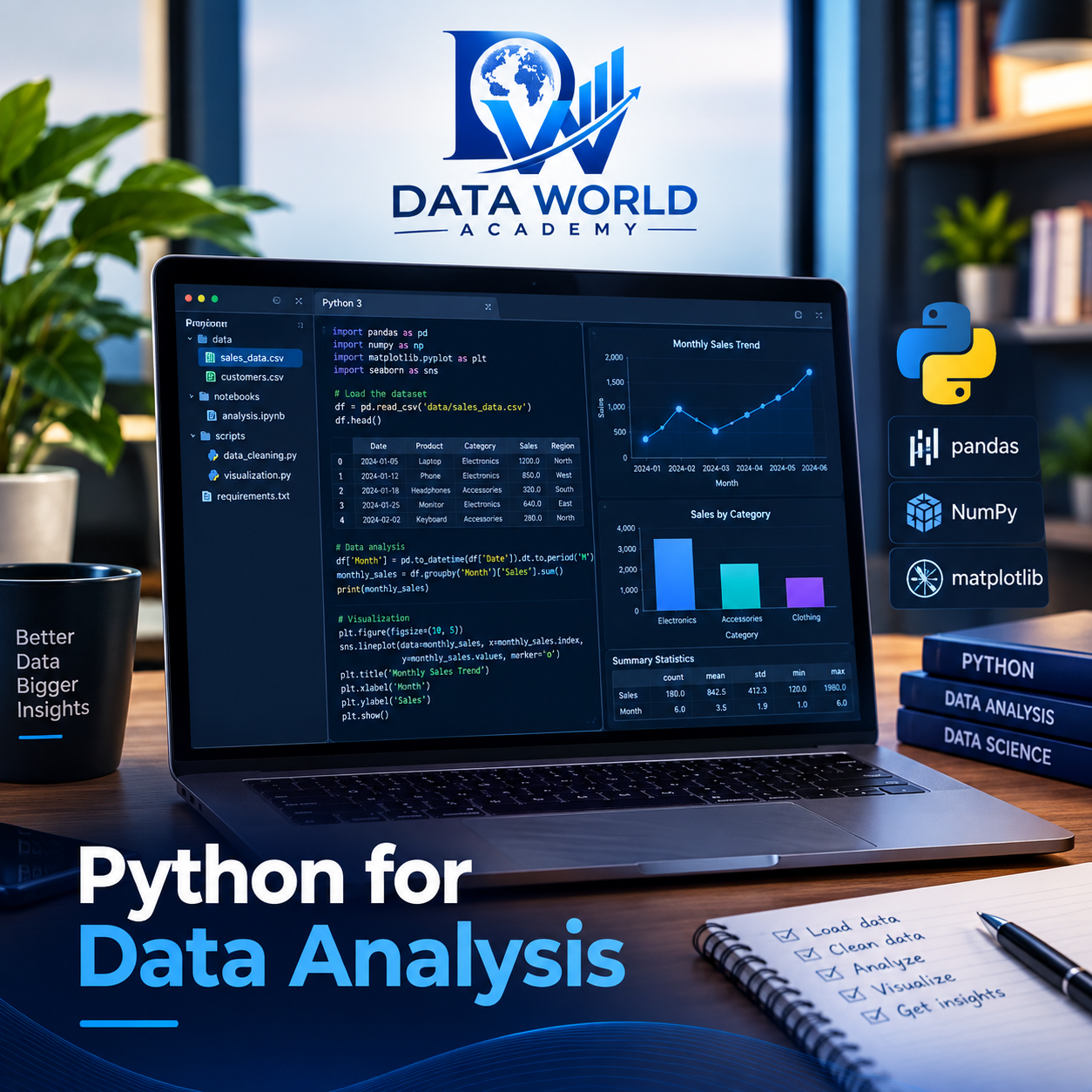 Python for Data Analysis course