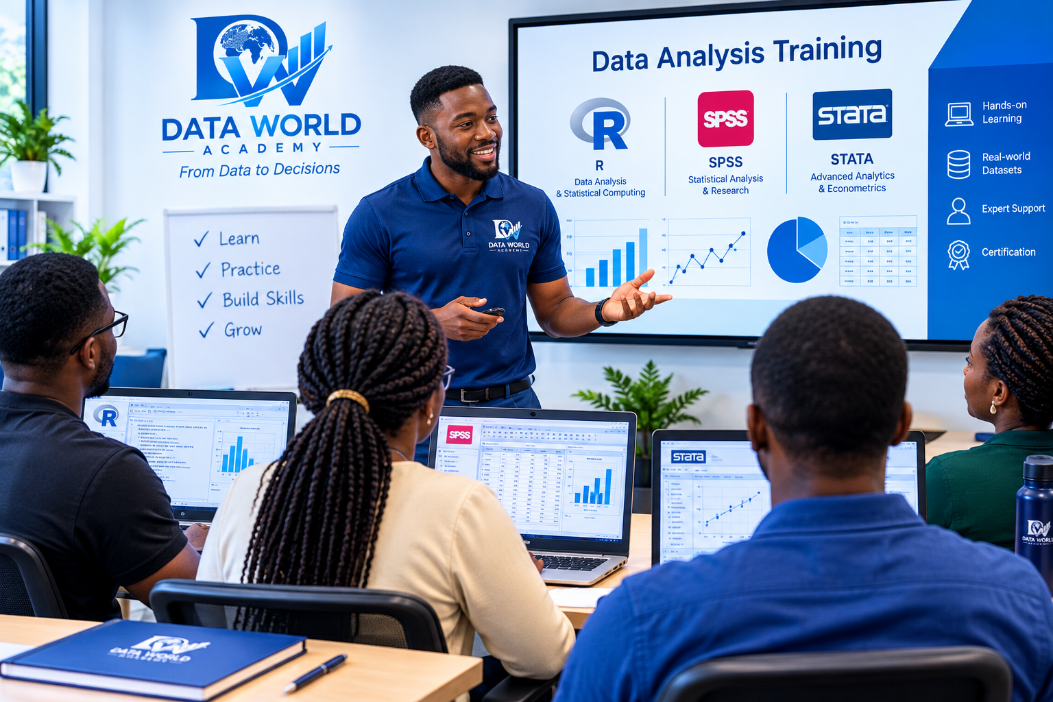 Data analytics training session in R and Python